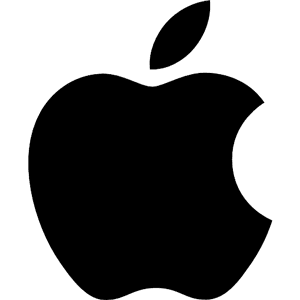 iPhone apple support logo