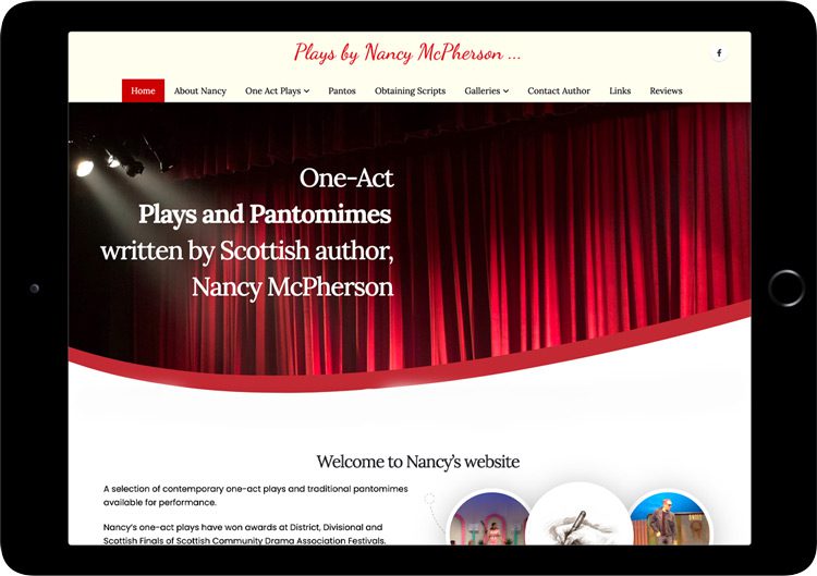 nancy mcpherson website screenshot
