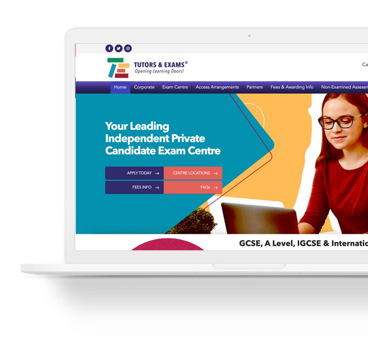 education sector website design