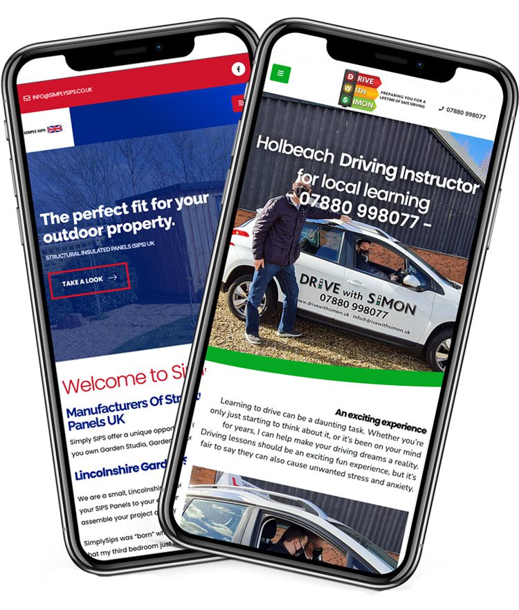 website design lincolnshire phones