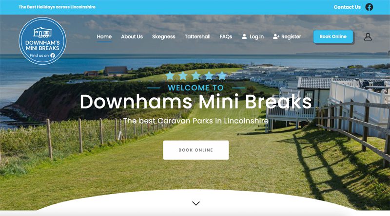 web design lincolnshire downhams